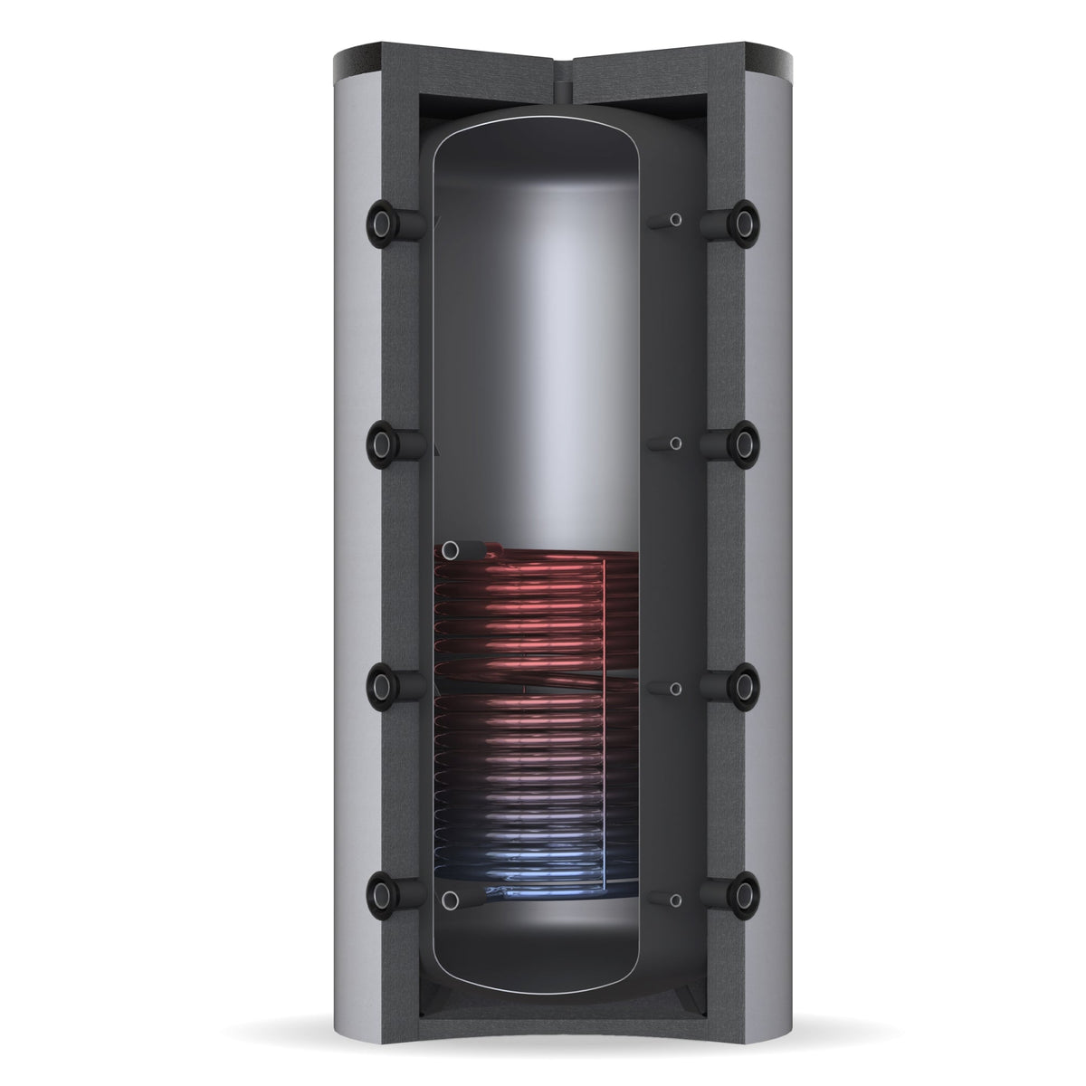 Image for Solarbayer PlusAL Solarpaket H9 Stock mit 1 Solar-WT / 100 mm Vliesisolierung