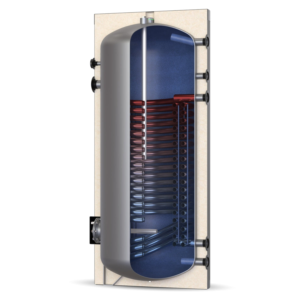 Image for Solarbayer Wärmepumpen Warmwasserspeicher WP 300 Hochleistungsspeicher mit Doppelregister