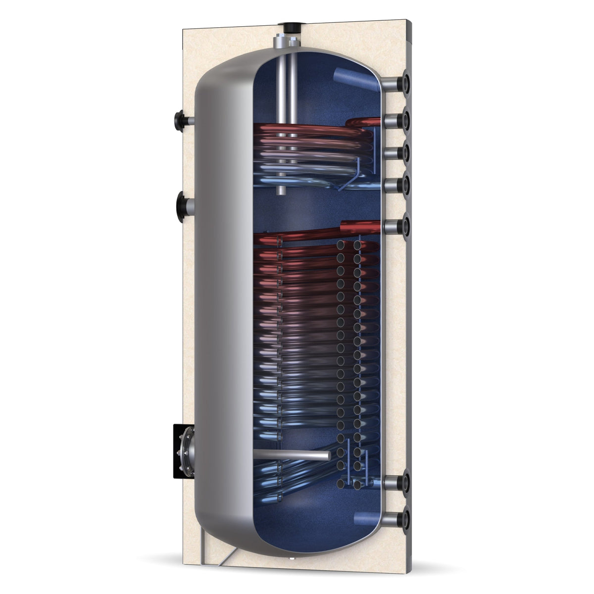Image for Solarbayer Wärmepumpen Warmwasserspeicher WP-H 500 Hybridheizung - Hochleistungsspeicher