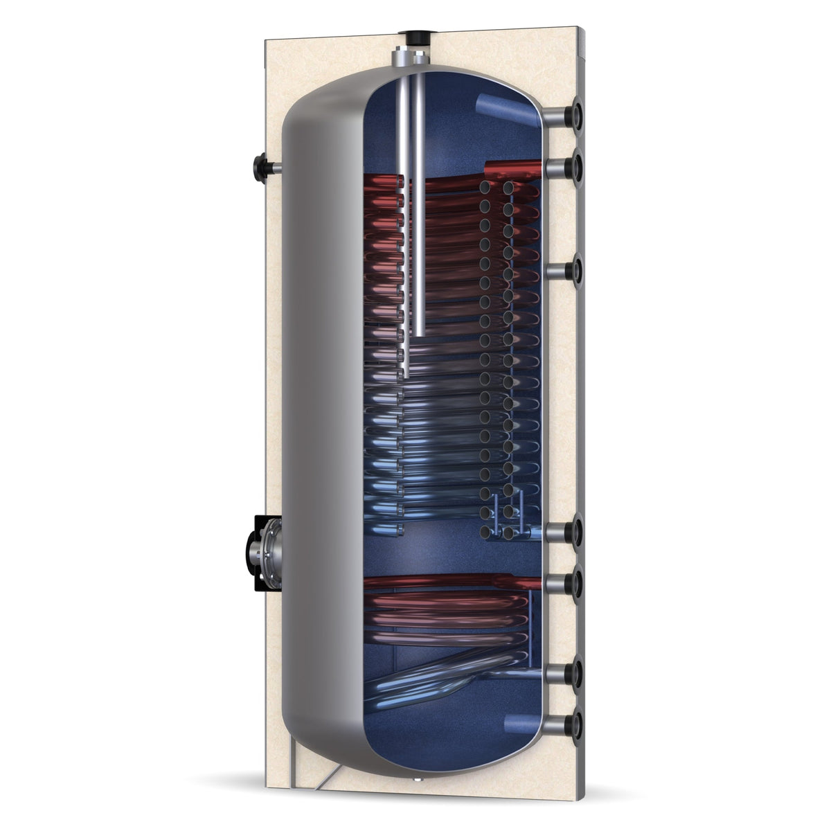 Image for Solarbayer Warmwasserspeicher WP-S 200 Hochleistungs Wärmepumpen-Solarspeicher