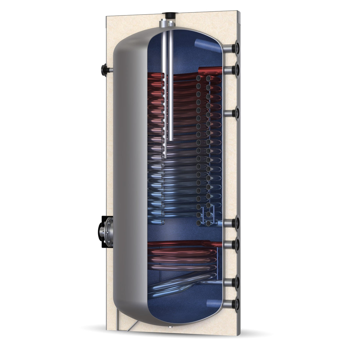 Image for Solarbayer Warmwasserspeicher WP-S 400 Hochleistungs Wärmepumpen-Solarspeicher