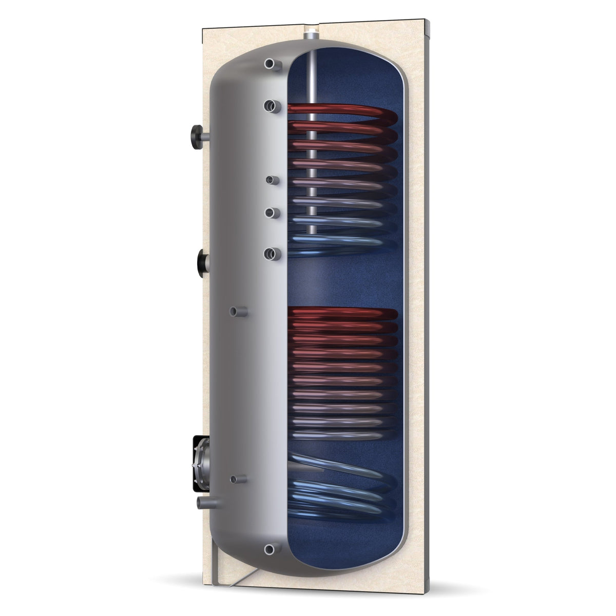 Image for Solarbayer Solar-Trinkwasserspeicher SKL-400, Bivalenter-Warmwasserspeicher