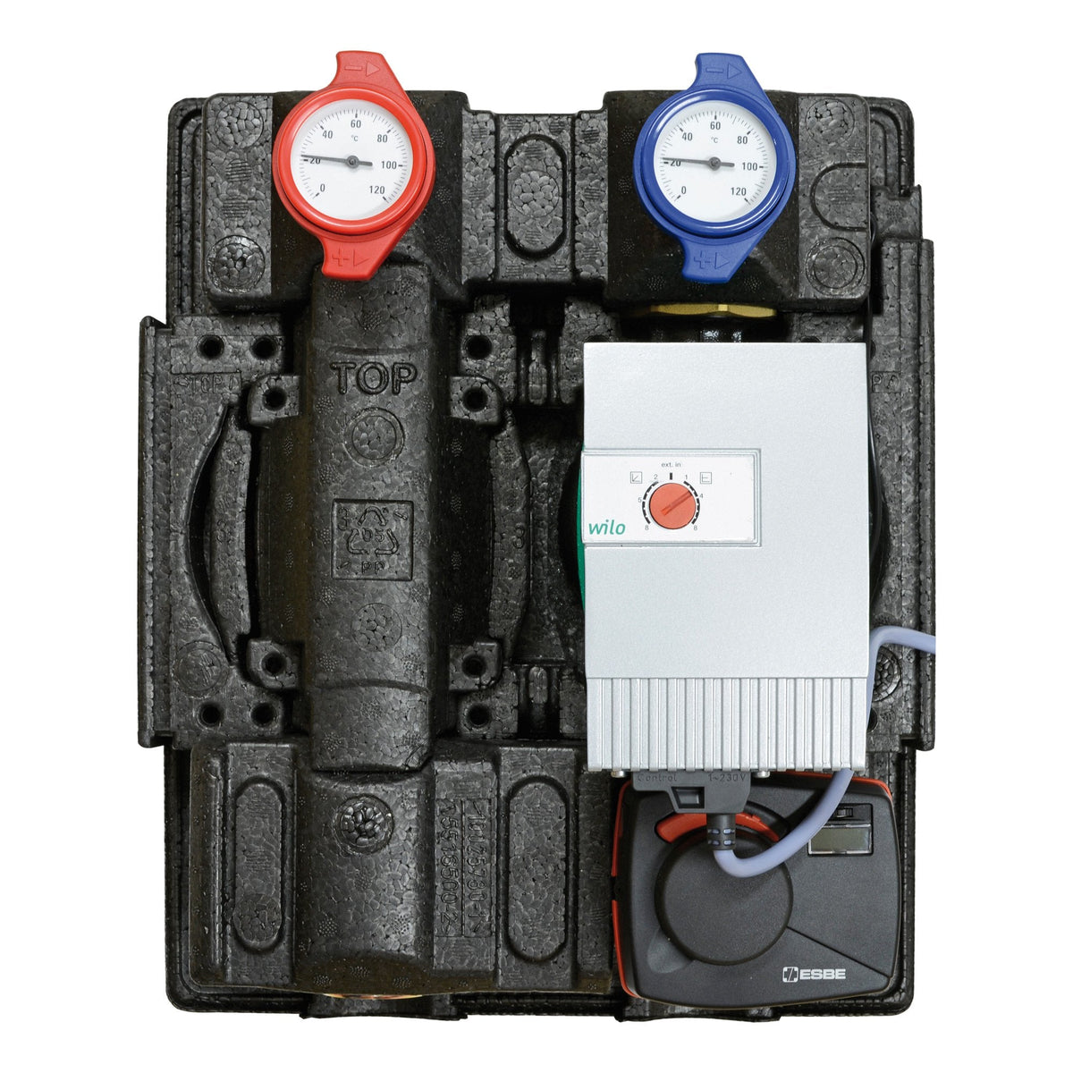 Image for Solarbayer LaddoTronic 32/8 - ISO Rücklaufanhebung bis 120 kW Kessel, elektronisch geregelt
