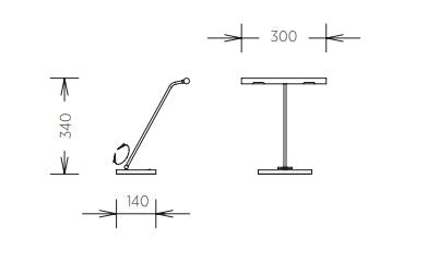 Image for Knapstein LED - Tischleuchte nickel matt
