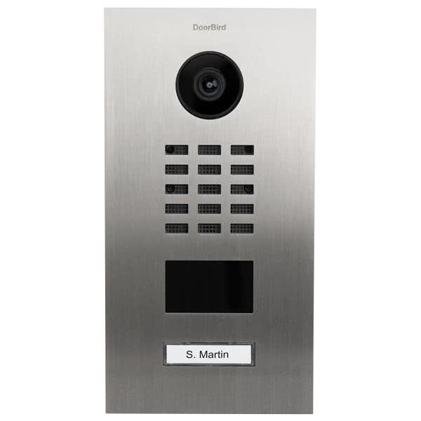 Image for DoorBird IP Video Türstation D2101V Edelstahl V2A 1 Ruftaste
