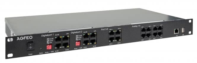 Image for Agfeo 24 IP/System im Pool ES 548 IT 2Digitalports 8 a/b 4 UpN f.19z 6101534