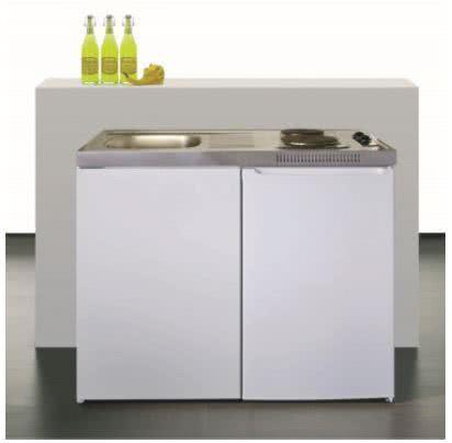 Image for Stengel ME 100 SO-Links Pantryküche 73/8L **Fach Spülb. links ws o.Bohrung