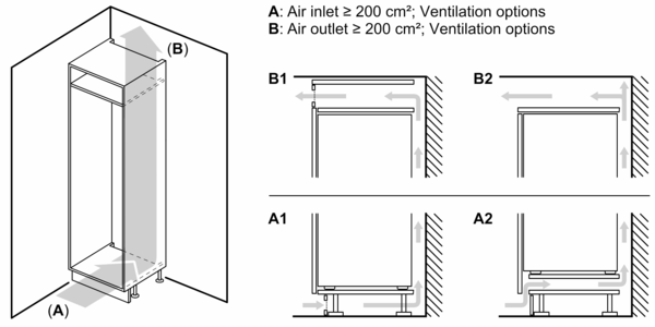 Image for Neff KMKL88GF1 Einbau-Kühlschrank (KI2222FE0+KSGG0MZ0)