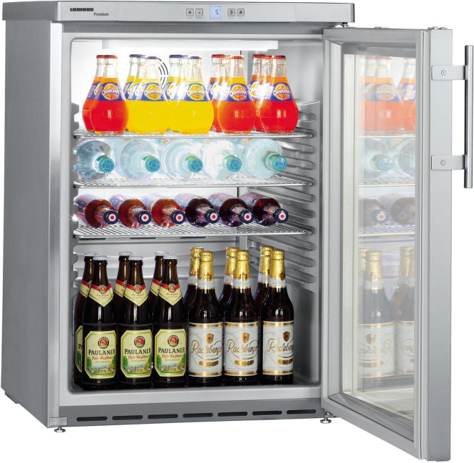 Image for Liebherr FKUv1663-24 Flaschenkühlschrank 148L C 83x60x61,5cm Ed Glastür unterbauf