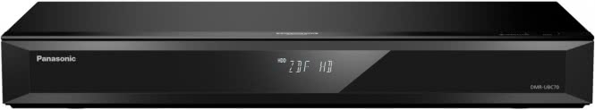 Image for Panasonic DMR-UBC70EGK sw UHD Blu-ray Recorder,Twin HD DVB-T2 HD/-C,500GB