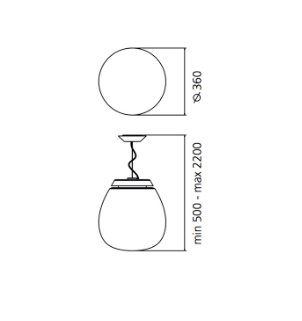 Image for Artemide Empatia 36 Suspension