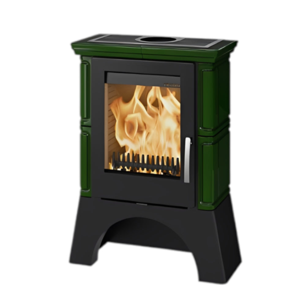 Image for Thorma Kaminofen | Landshut | 7,5 kW | Keramik Olivgrün
