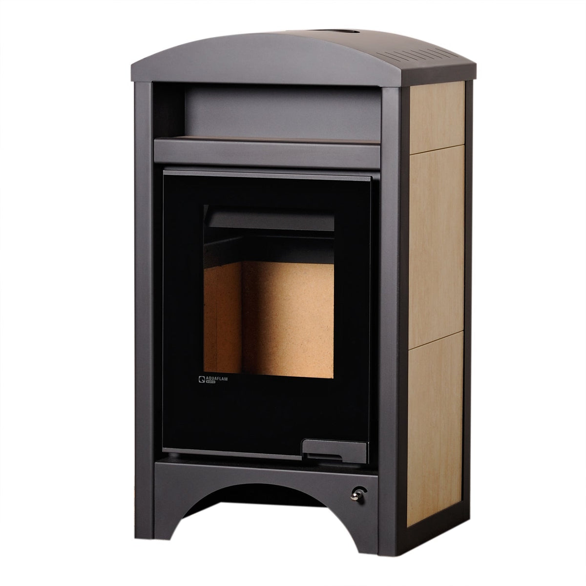 Image for Aquaflam Vario Barma Kaminofen Gebleichte Eiche 11 kW