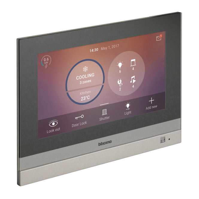 Image for BTicino 3488 Touchscreen m.7z Bildschirm Schwarz