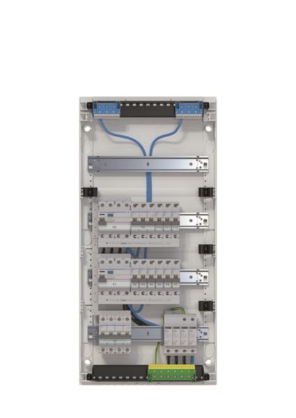 Image for Hager Kleinv.volta APV 4x12PLE VA48BV2 IP30 best.u.verdrah.2 FI-Kreise Übersp