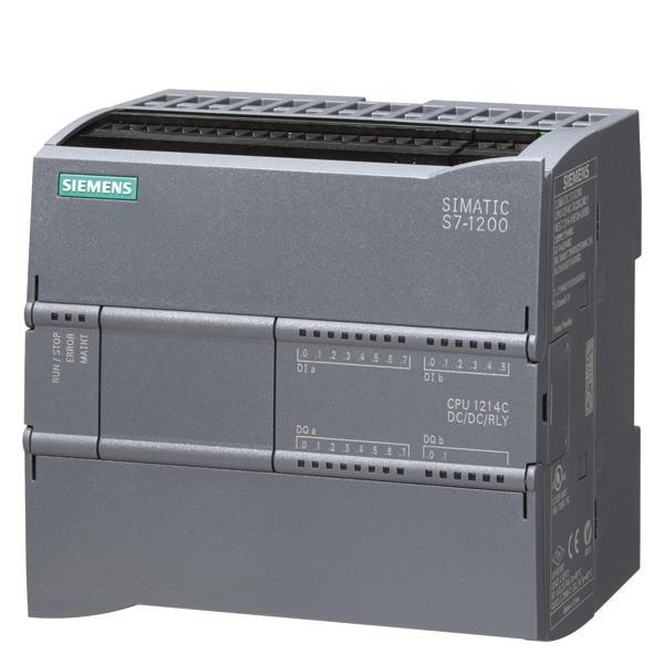 Image for Siemens 6ES72141HG400XB0 SIMATIC S7-1200 CPU 1214C Kompakt-CPU DC/DC/Relais