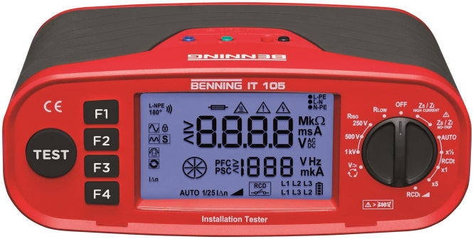 Image for BENNI Installationsprüfgerät IT105 VDE0100 044105