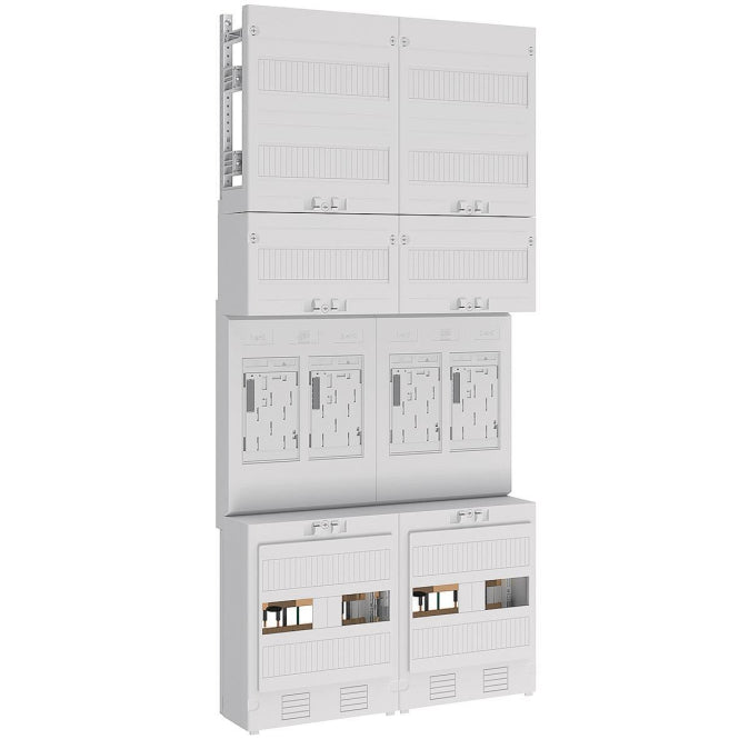 Image for ABN Zählerplatz eHZ 4Z EZ27340 m.Klemmstein OKK 5p 500x1050mm