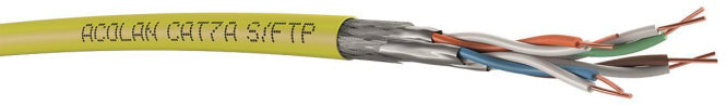Image for ACOME ACOLAN 1500 SF-S Cat7A LSOH gelb 4x2xAWG22/1 S/FTP 4P FRNC 500m Dca