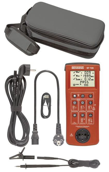 Image for BENNI Gerätetester ST725 VDE 0701-0702 Batterie-u.netzbetrieben 050316