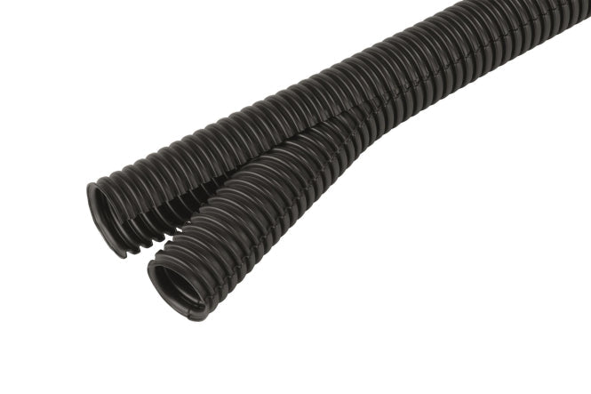 Image for Fränkische Co-flex PP-UV NW 45 25m-Ring schwarz Ku-Wellrohr geschlitzt 38404500