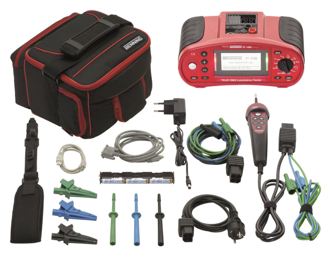 Image for BENNI Installationsprüfgerät IT130 VDE0100 m.PC-Software USB/RS232 044103