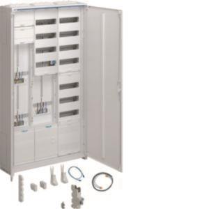 Image for Hager Komplettschrank universZ ZB533M28C 1400mm 2ZP/SG APZ VT-7rh 3feld f.WP ESA