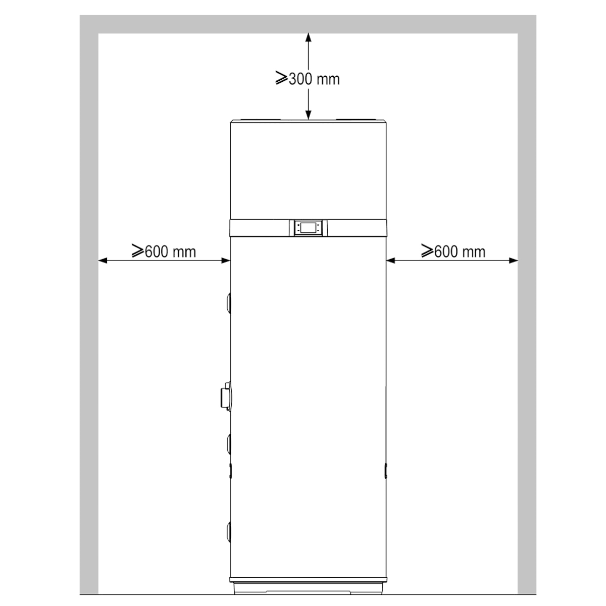 Image for Trinkwasser-Wärmepumpe Daikin Altherma M HW 200