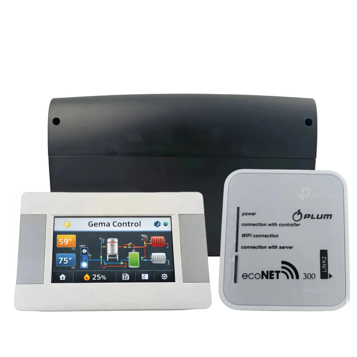 Image for Gema Control 920 witterungsgesteuerte Heizungsregelung Set mit ecoNET300 Fernzugriff