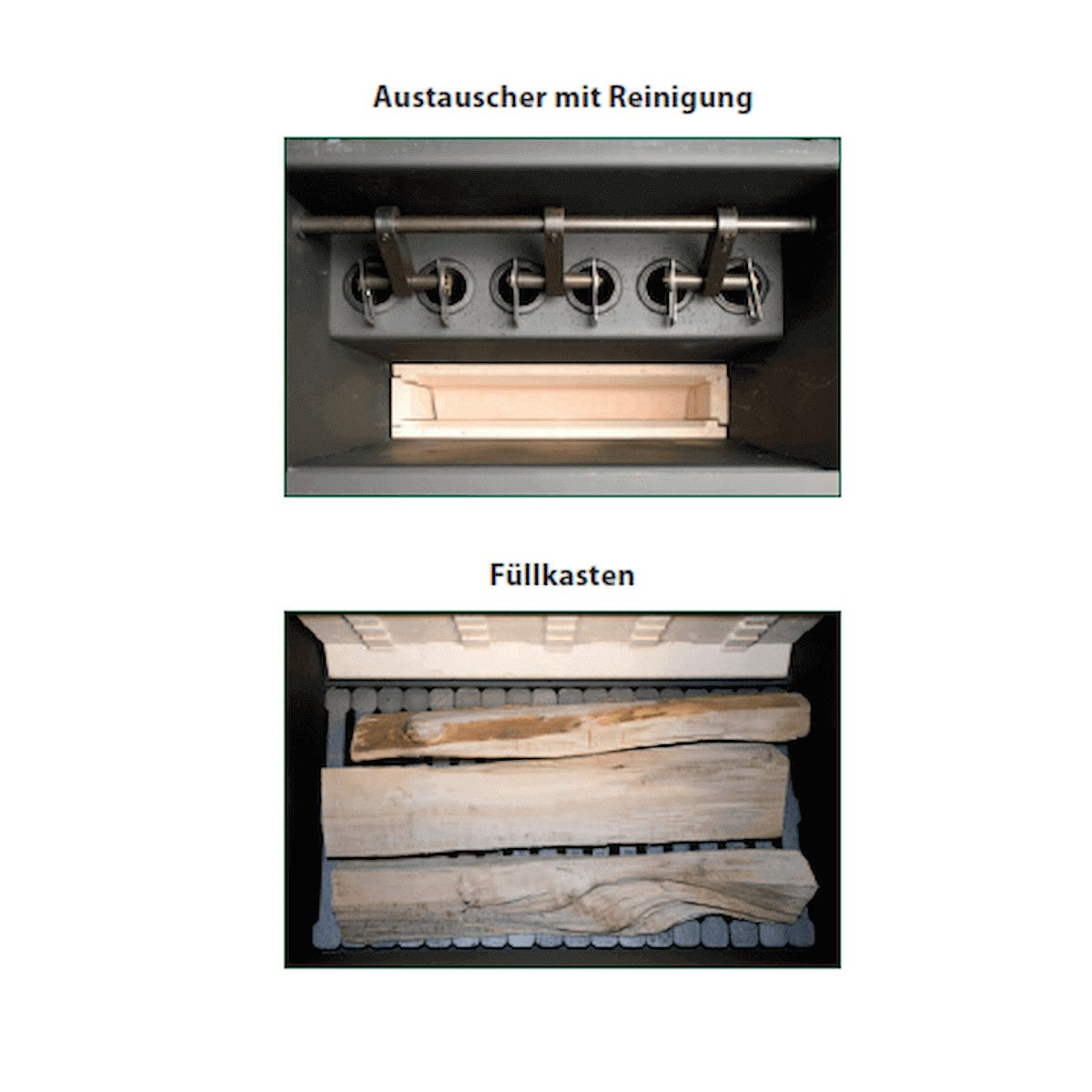 Image for Holzvergaserkessel ROJEK PK BIO 30 – 30 kW für Scheitholz
