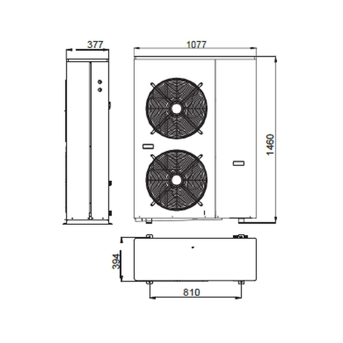 Image for Luft/Wasser-Wärmepumpe TITAN-THERM TERMA 18 kW 230 V