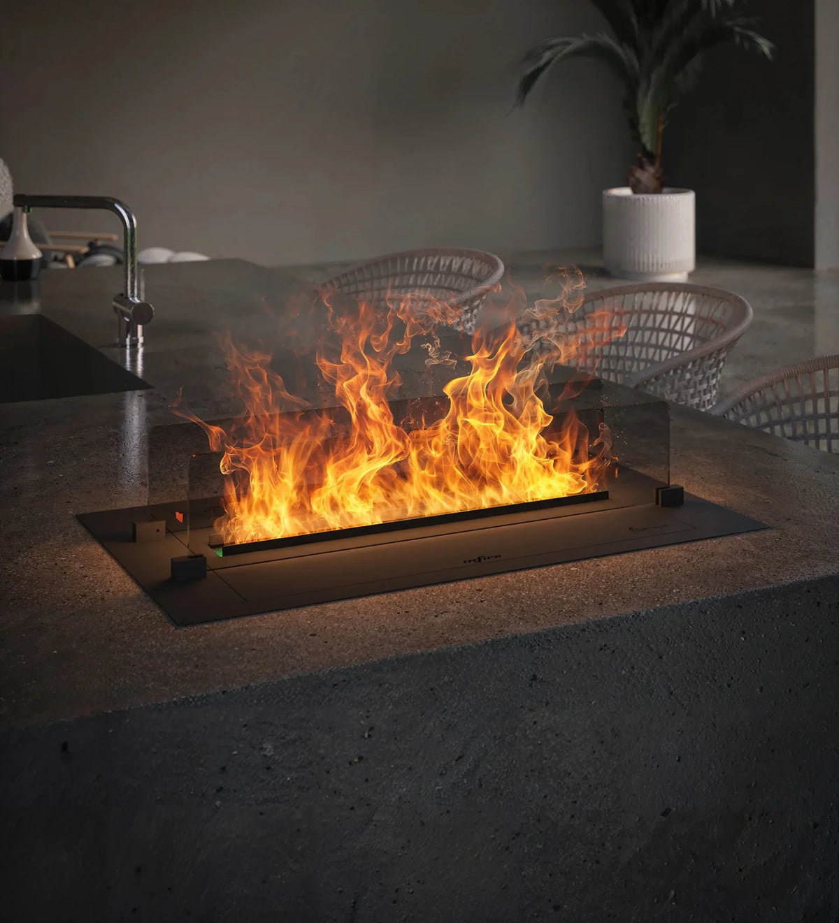 Image for Kamin auf Wasserdampfbasis - INVAPO INSERT 700