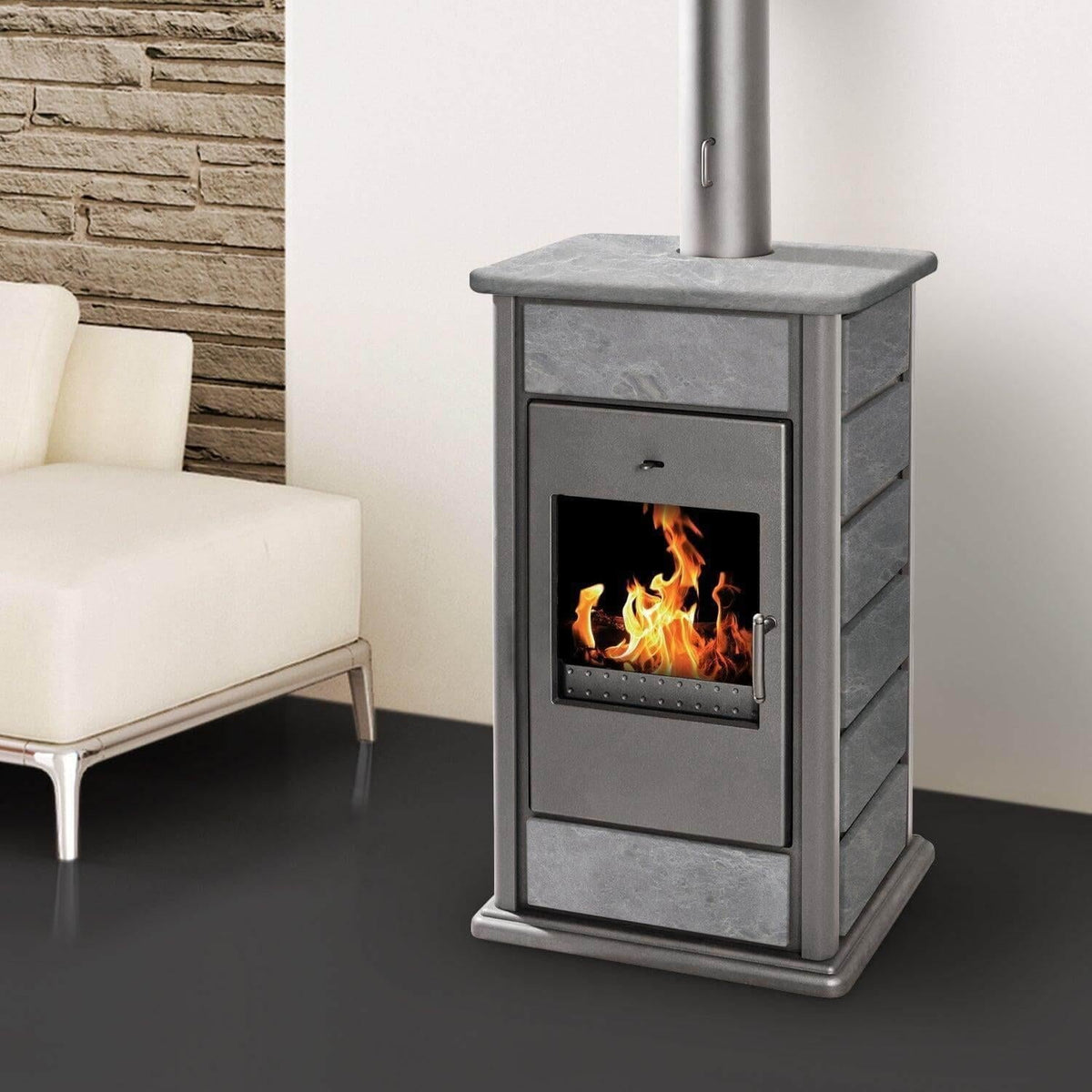 Image for Kaminofen wasserführend -Alicante von Schmitzker 14,5 kW