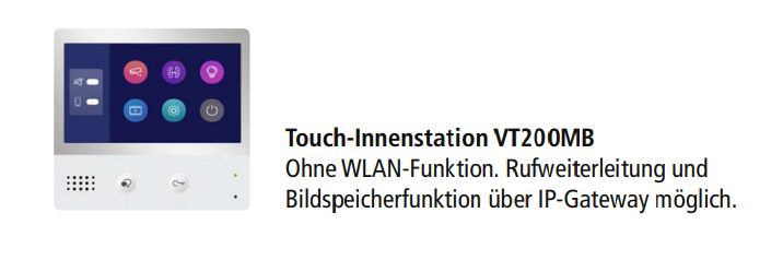 Image for INDEXA Video-Türsprechanlagen-Set VT200 Unterputz für Einfamilienhaus 28384