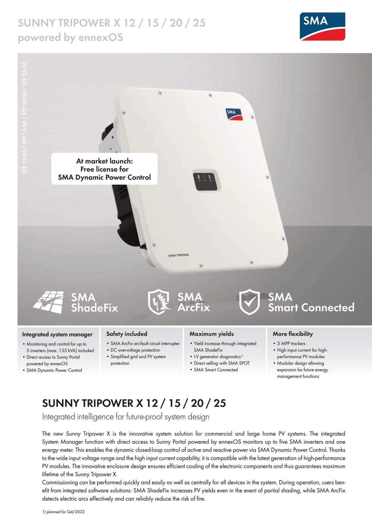 Image for SMA Sunny Tripower X 15 STP 15-50