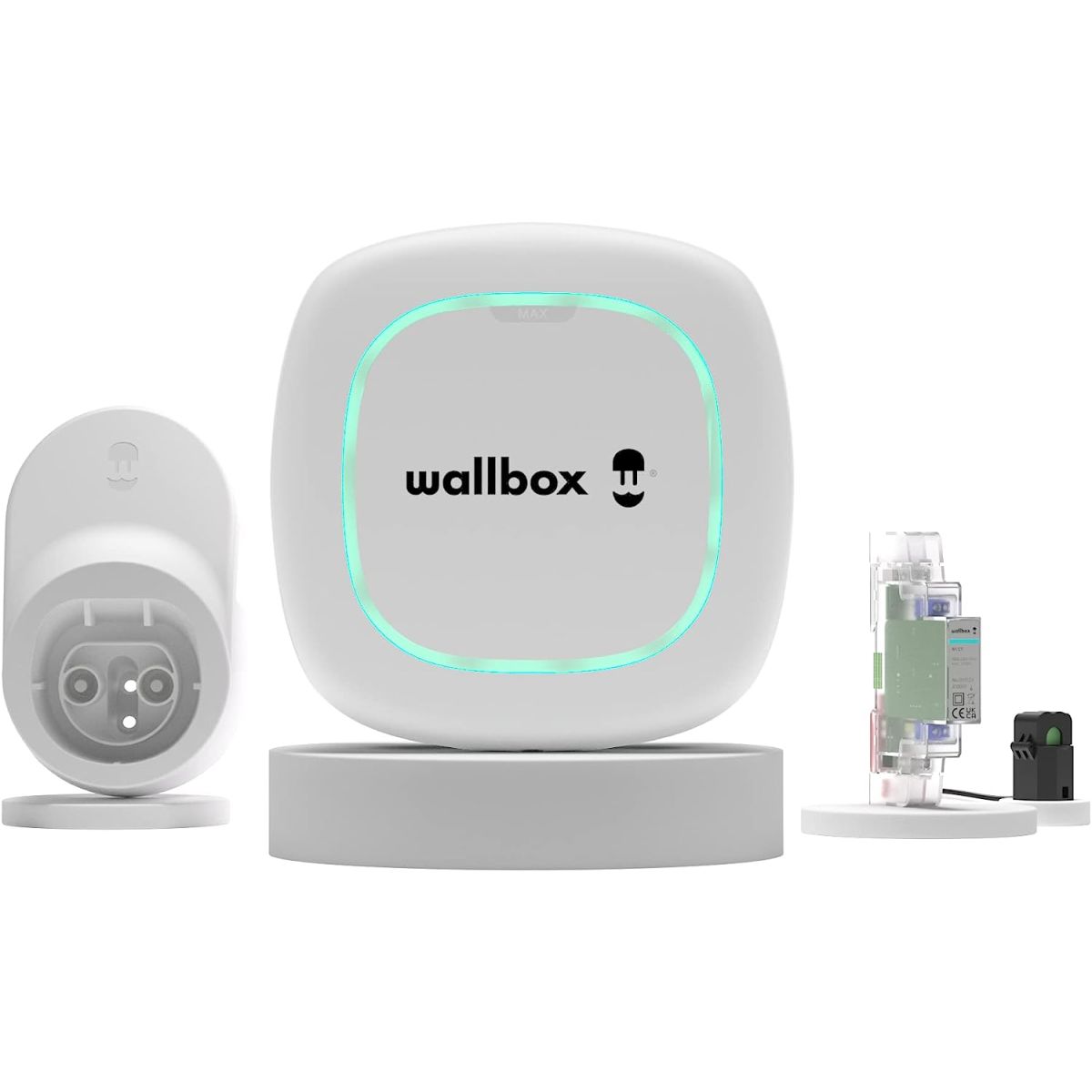 Image for Wallbox Kit Pulsar Max PLP2 (7,4 kW / 5 Meter / Typ 2 / Weiß) & Klemme (1PH) & Dock