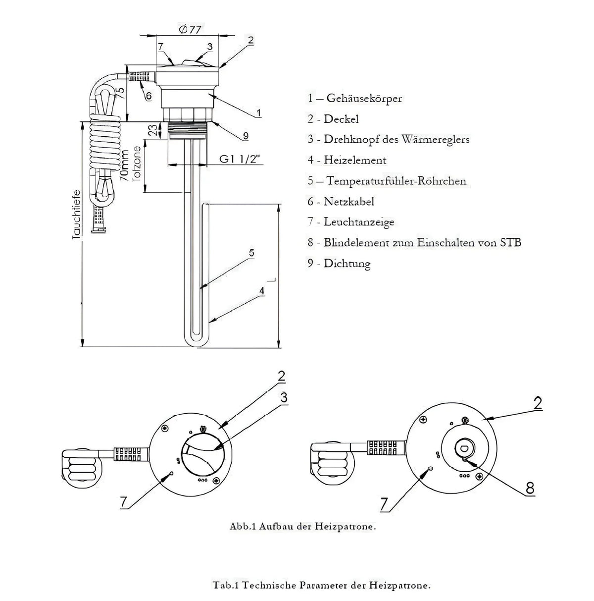 Image for Warmwasserspeicher 120 Liter mit 1,5 kW Heizstab
