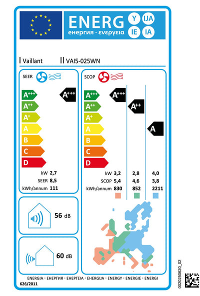 Image for Vaillant climaVAIR exclusive VAI5-025WN Split-Klimaanlage 2,7 kW A+++
