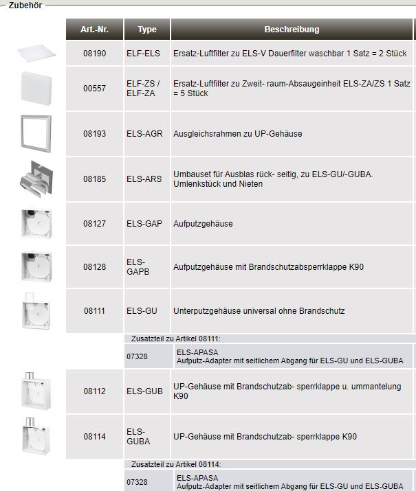 Image for HELIOS ELS-VF 60 Ventilatoreinsatz mit Fassade, Feuchteautomatik 60m³/h, 08161