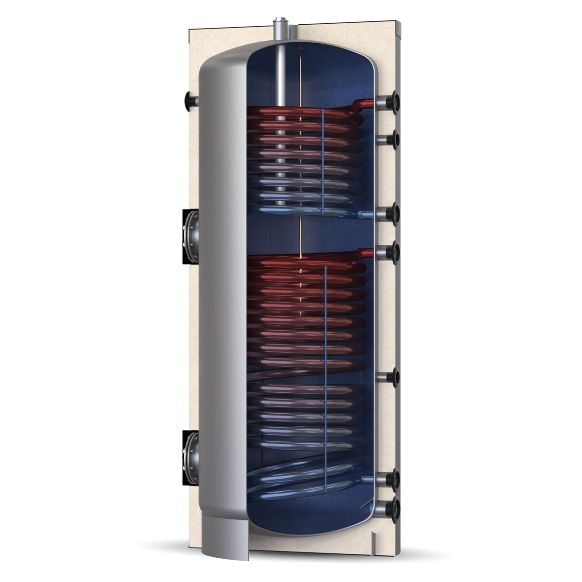 Image for Solarbayer Trinkwasserspeicher TWB 300 Bivalenter Warmwasserspeicher für Solar