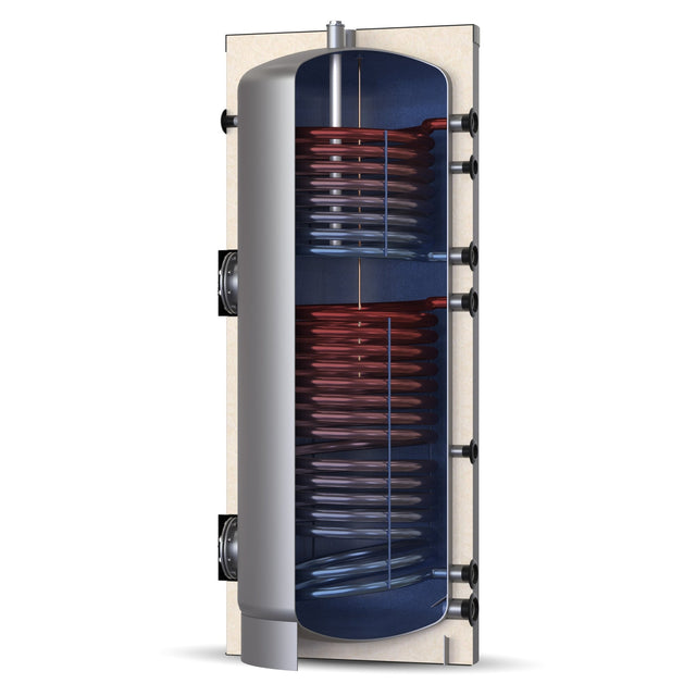 Image for Solarbayer Trinkwasserspeicher TWB 400 Bivalenter Warmwasserspeicher für Solar