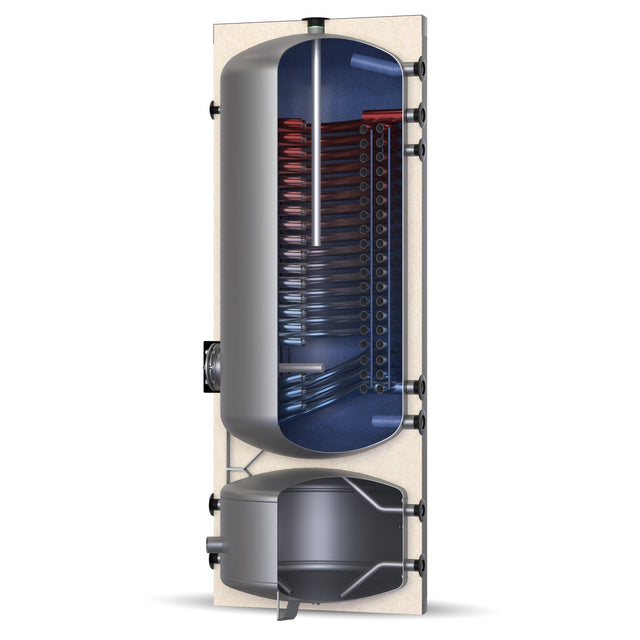 Image for Solarbayer Wärmepumpen Doppelspeicher WP-Kombi 400/130 Kombispeicher (Trinkwasser-/Pufferspeicher)