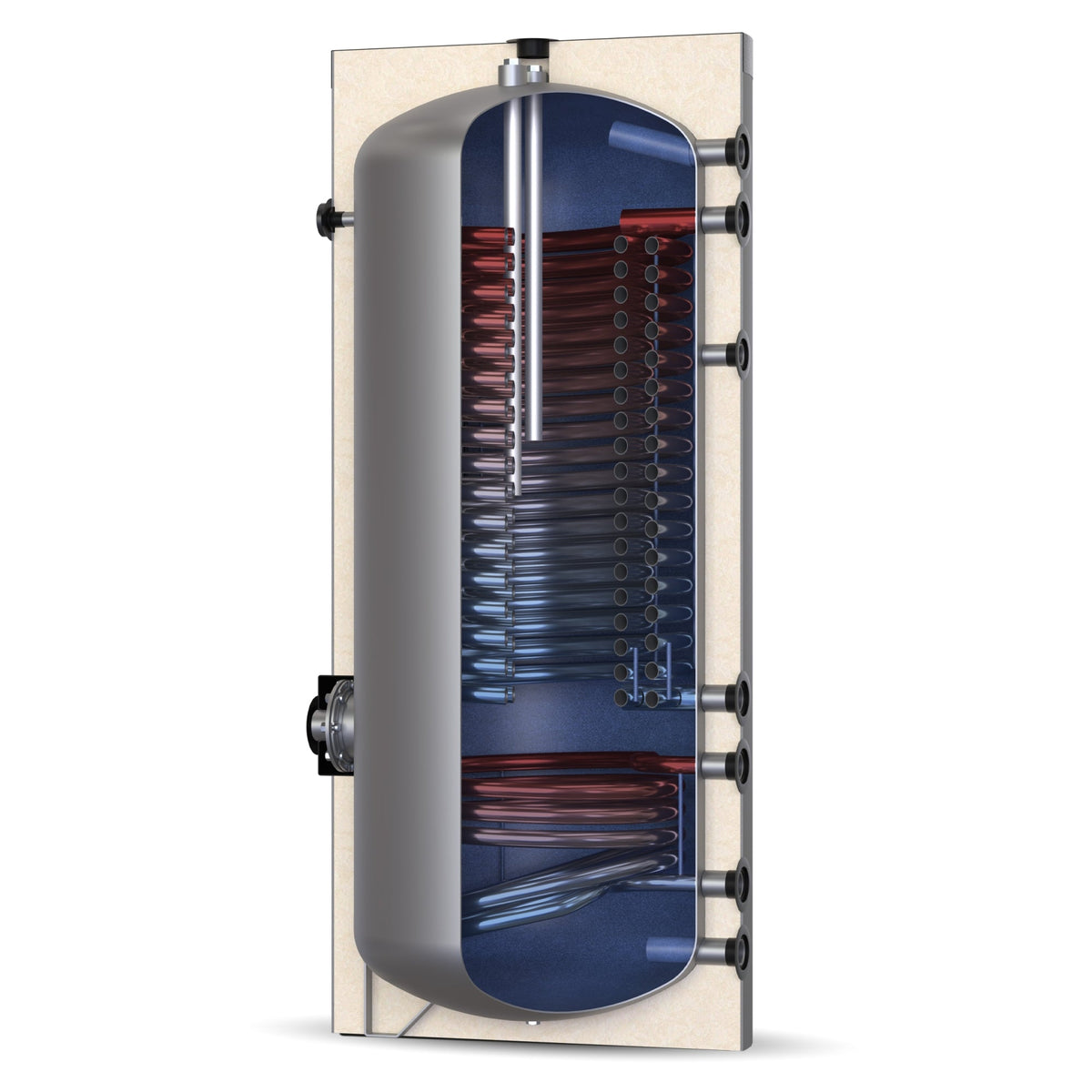 Image for Solarbayer Warmwasserspeicher WP-S 600 Hochleistungs Wärmepumpen-Solarspeicher