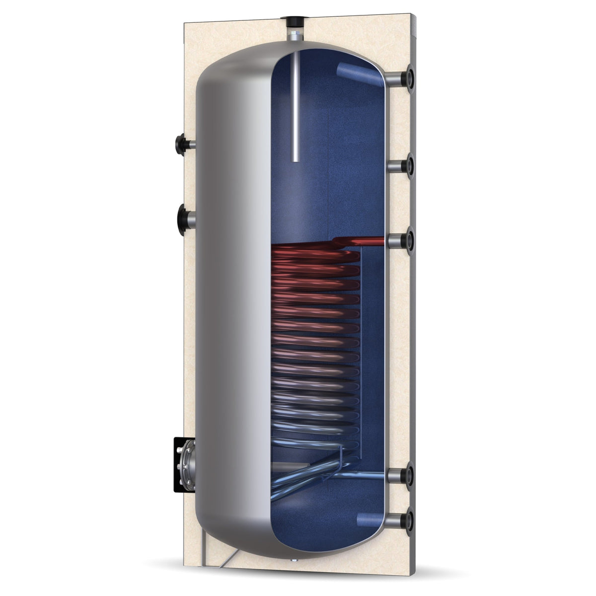 Image for Solarbayer Warmwasserspeicher monovalent BW-1 750 Trinkwasserspeicher emailliert, 1WT