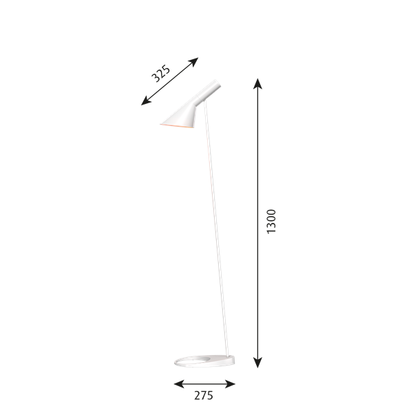 Image for Louis Poulsen AJ FLOOR 20W E27