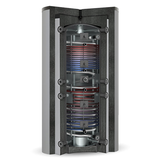 Image for Solarbayer Hygiene-Schichtladespeicher HSK-SLS-2200-Plus, Edelstahlwellrohr