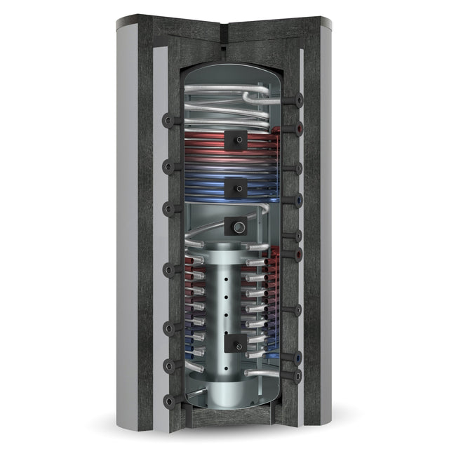 Image for Solarbayer Hygiene-Kombispeicher HSK-ÖKO-700-Plus, Edelstahlwellrohr