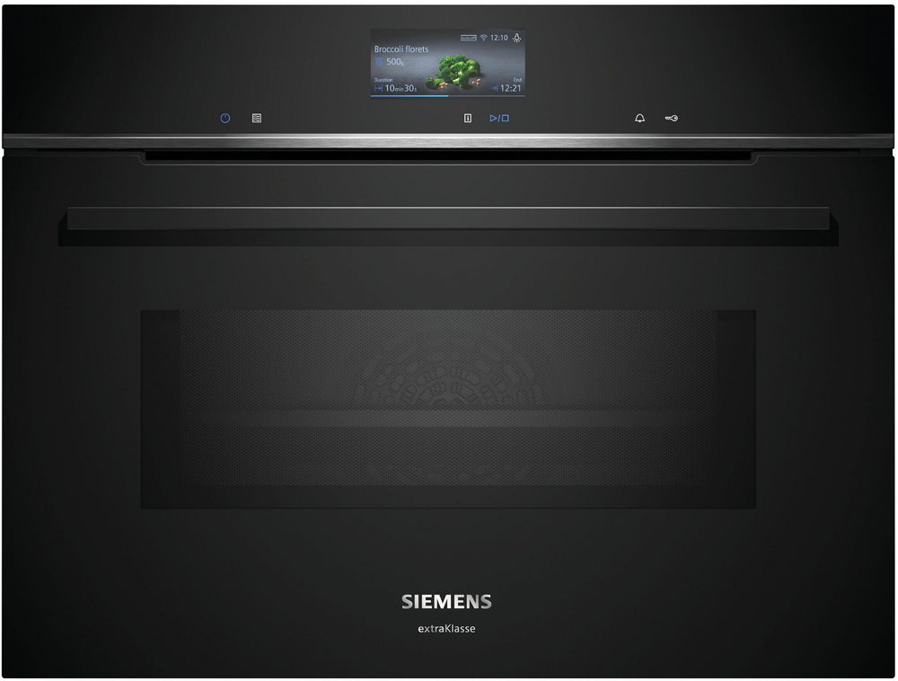 Image for Siemens Einbau-Backofen mit Mikrowelle  45cm hoch iQ700, CM776GMB1F