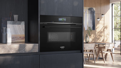 Image for Siemens Einbau-Backofen mit Mikrowelle  45cm hoch iQ700, CM776GMB1F