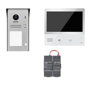 Image for INDEXA Video-Türsprechanlagen-Set VT200 Aufputz für Einfamilienhaus 28381 mit WLAN